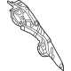 Audi 80A-809-027-STL Corner Pillar