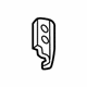 Audi 8V0-803-087-A End Plate