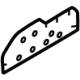 Audi 9J1-898-129 Outer Reinforcement Plate Audi 9J1-898-129 Outer Reinforcement Plate