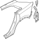 Audi 4M8-809-837 Quarter Panel Audi 4M8-809-837 Quarter Panel