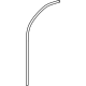 Audi 4M0-809-937-A Drain Hose Audi 4M0-809-937-A Drain Hose