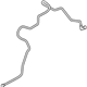 Audi 8W0-201-991-B Vent Tube Audi 8W0-201-991-B Vent Tube