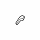 Audi 8W0-823-661-D Release Cable Handle Audi 8W0-823-661-D Release Cable Handle