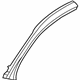 Audi 8T0-810-283-B Windshield Pillar Reinforcement Audi 8T0-810-283-B Windshield Pillar Reinforcement
