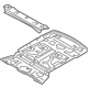 Audi 4M0-802-069-T Rear Floor Pan Audi 4M0-802-069-T Rear Floor Pan