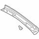 Audi 4M0-867-839-D-K23 Rear Molding Audi 4M0-867-839-D-K23 Rear Molding