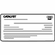 Audi 8W0-010-504-H Emission Label
