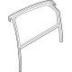 Audi 4K9-839-431-C Window Channel Audi 4K9-839-431-C Window Channel