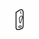 Audi 4E0-809-253-B Seat Belt Reinforcement Audi 4E0-809-253-B Seat Belt Reinforcement