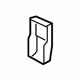 Audi 443-887-301-D-4PK Child Seat Bracket Cap Audi 443-887-301-D-4PK Child Seat Bracket Cap