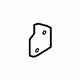 Audi 7L0-823-633-H Release Handle Bracket Audi 7L0-823-633-H Release Handle Bracket