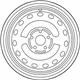 Audi 80A-601-010-C Compact Spare Audi 80A-601-010-C Compact Spare