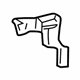 Audi 4D0-867-415-A Corner Pad Audi 4D0-867-415-A Corner Pad
