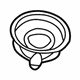 Audi 8N0-809-933-A Fuel Door Retainer Audi 8N0-809-933-A Fuel Door Retainer