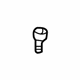 Audi 8N0-809-370-B Fuel Door Screw Audi 8N0-809-370-B Fuel Door Screw