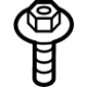 Audi N-107-254-01 Shifter Assembly Bolt Audi N-107-254-01 Shifter Assembly Bolt
