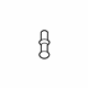 Audi WHT-000-729-A Splash Shield Rear Bolt Audi WHT-000-729-A Splash Shield Rear Bolt