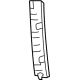 Audi 89A-868-203-4PK Pillar Trim Audi 89A-868-203-4PK Pillar Trim
