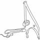 Audi 4E1-857-705-KPF Lap & Shoulder Belt Audi 4E1-857-705-KPF Lap & Shoulder Belt