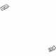 Audi 4B5-817-363 Side Rail Reinforcement Audi 4B5-817-363 Side Rail Reinforcement