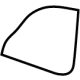Audi 4K0-885-776-A Seat Back Pad Audi 4K0-885-776-A Seat Back Pad