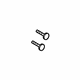 Audi N-106-720-01 Plate Lower Bolt Audi N-106-720-01 Plate Lower Bolt