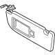 Audi 9J1-857-551-B-6F2 Sunvisor Audi 9J1-857-551-B-6F2 Sunvisor