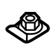 Audi WHT-008-073-A Balance Weight Nut