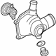 Audi 079-121-115-E Thermostat Housing Audi 079-121-115-E Thermostat Housing