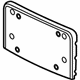 Audi 8T0-807-285-C-T94 License Bracket Audi 8T0-807-285-C-T94 License Bracket