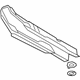 Audi 5Q0-825-661-BS Heat Shield Audi 5Q0-825-661-BS Heat Shield