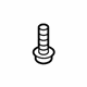 Audi N-107-317-01 Bumper Cover Bolt Audi N-107-317-01 Bumper Cover Bolt