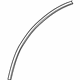 Audi 4E4-853-709-A-01C Drip Molding Retainer Strip