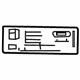 Audi 8J0-010-508-Q Fuel Label Audi 8J0-010-508-Q Fuel Label