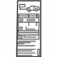 Audi 8S0-010-502-CQ Tire Info Label Audi 8S0-010-502-CQ Tire Info Label