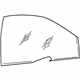 Audi 8D0-845-201 Glass