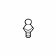 Audi 06M-103-164 Engine Cover Ball Stud Audi 06M-103-164 Engine Cover Ball Stud