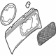 Audi 8H0-867-081-7W1 Insert Panel Audi 8H0-867-081-7W1 Insert Panel