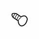 Audi N-909-446-03 Lower Column Cover Screw Audi N-909-446-03 Lower Column Cover Screw
