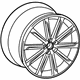 Audi 8P0-601-025-DR Wheel, Alloy Audi 8P0-601-025-DR Wheel, Alloy