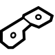 Audi 8W0-821-471 Rear Bracket Audi 8W0-821-471 Rear Bracket