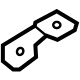Audi 8W0-821-469 Reinforcement Bracket Audi 8W0-821-469 Reinforcement Bracket