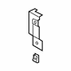 Audi 4N0-821-434-C Bracket Audi 4N0-821-434-C Bracket