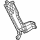 Audi 80A-907-456-A Amplifier Bracket Audi 80A-907-456-A Amplifier Bracket