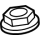 Audi WHT-004-985 Top Nut Audi WHT-004-985 Top Nut