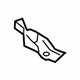 Audi 4H0-805-265-TA Dash Panel Reinforcement Plate Audi 4H0-805-265-TA Dash Panel Reinforcement Plate