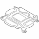 Audi 06M-103-097-K Engine Cover Shield Audi 06M-103-097-K Engine Cover Shield