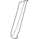 Audi 4J3-885-745-K-25D Bolster Cover Audi 4J3-885-745-K-25D Bolster Cover