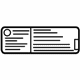 Audi 4E0-010-333-A A/C Label Audi 4E0-010-333-A A/C Label