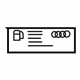 Audi 4E0-010-331-C Fuel Label Audi 4E0-010-331-C Fuel Label